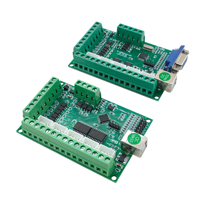 5 Axis Cnc Breakout Board Interface Mach3 - 1 adet Motor sürücü panosu CNC