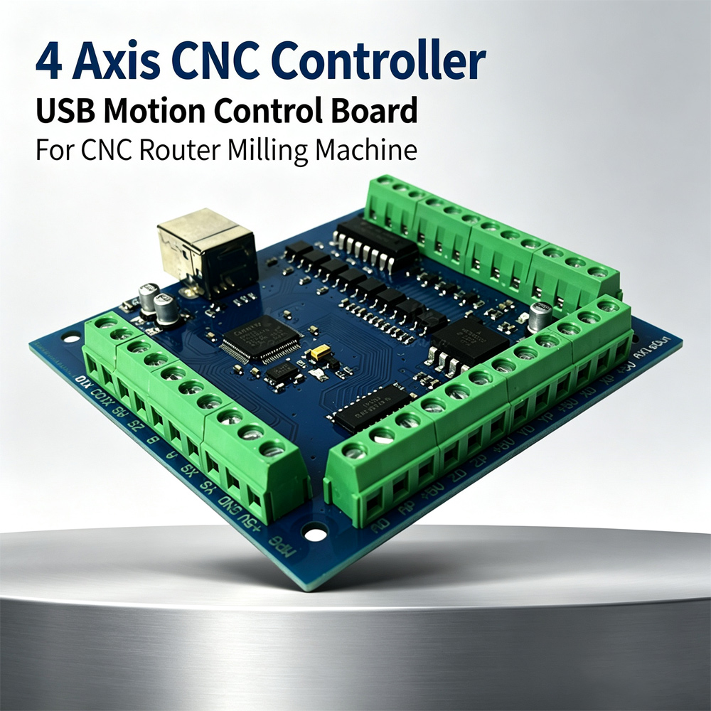 CNC Motion MACH3 4 Eksen Kontr - Mach3 Usb Cnc Controller 4 Axis 100Khz incelemesi ve fiyatı
