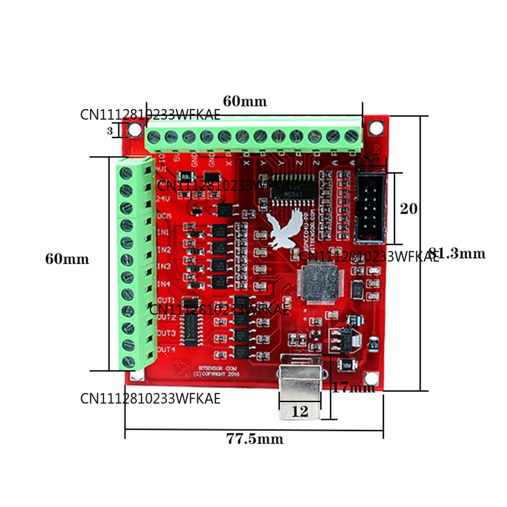 Breakout Board CNC USB MACH3 1 - Mach3 Usb Cnc Controller 4 Axis 100Khz incelemesi ve fiyatı