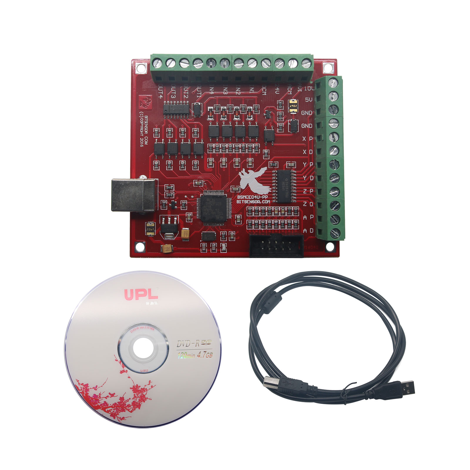 CNC USB MACH3 100Khz Breakout  - Mach3 Usb Cnc Controller 4 Axis 100Khz incelemesi ve fiyatı