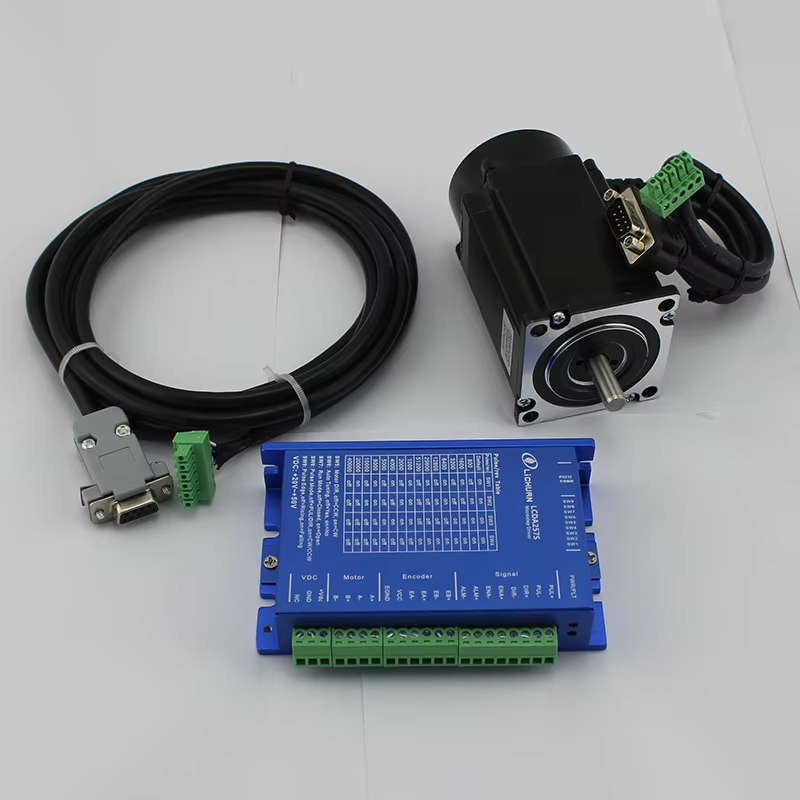 2 fazlı Nema23 3Nm Kapalı Döng - Nema 23 Closed Loop Stepper Motor Driver Kit incelemesi ve fiyatı