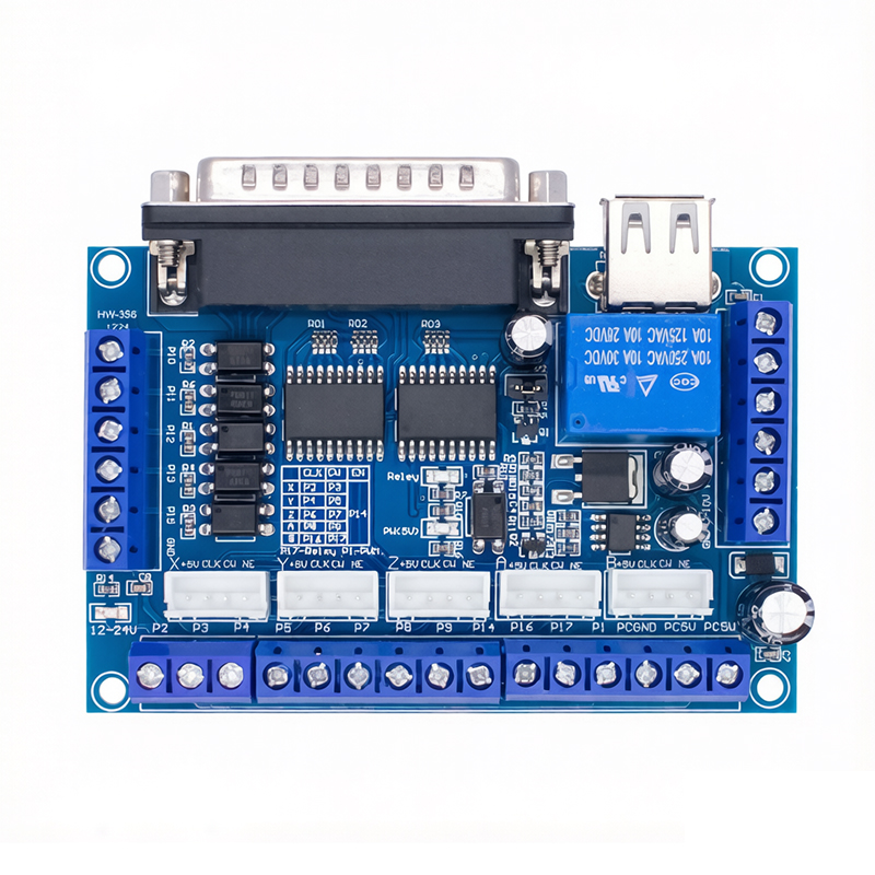 MACH3 CNC Breakout Board 5 Eks - 5 Axis Cnc Breakout Board Interface Mach3 incelemesi ve fiyatı