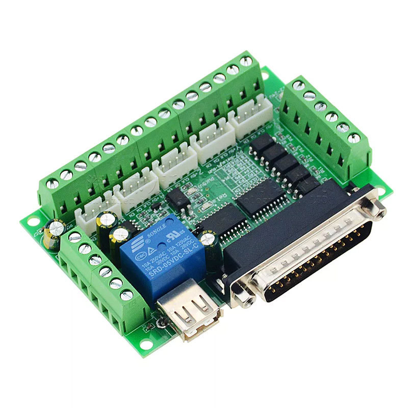 5 Eksenli CNC Arabirim Adaptör - 5 Axis Cnc Breakout Board Interface Mach3 incelemesi ve fiyatı